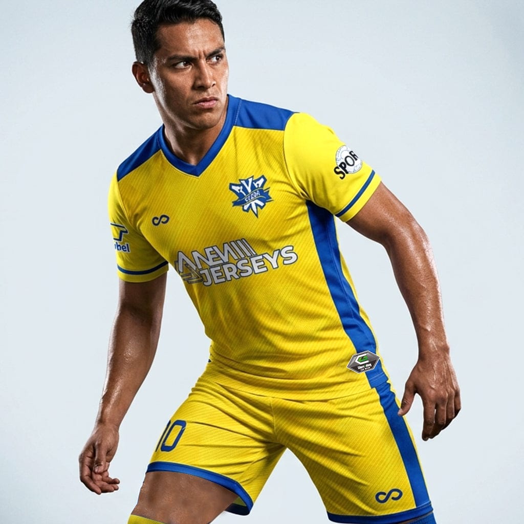 XTeamwear Soccer Uniforms Windwave - Custom Soccer Jerseys Kit Sublimated for Team - WS204GCFL3
