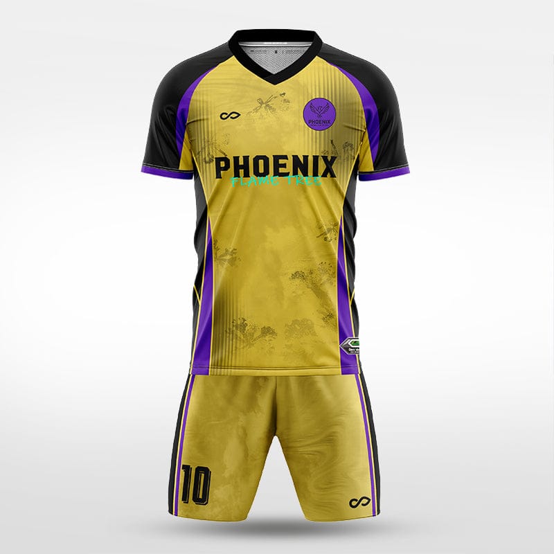 XTeamwear Soccer Uniforms yellow / S Nirvana - Custom Soccer Jerseys Kit Sublimated for Team - WS204GCNP3