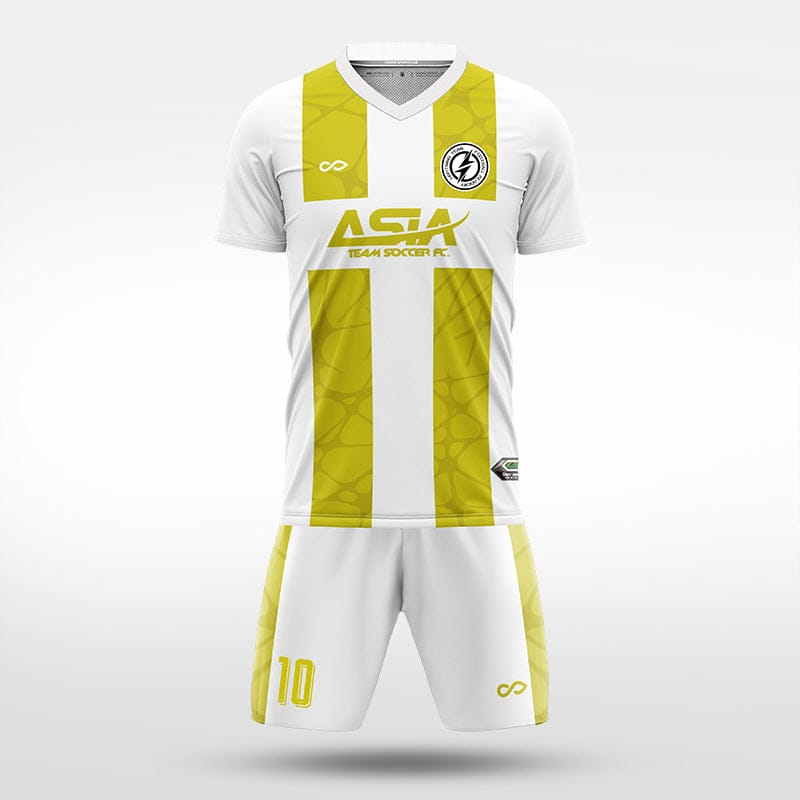 XTeamwear Soccer Uniforms yellow / S Rift Axis - Custom Soccer Jerseys Kit Sublimated for Team - WS204GCLS3