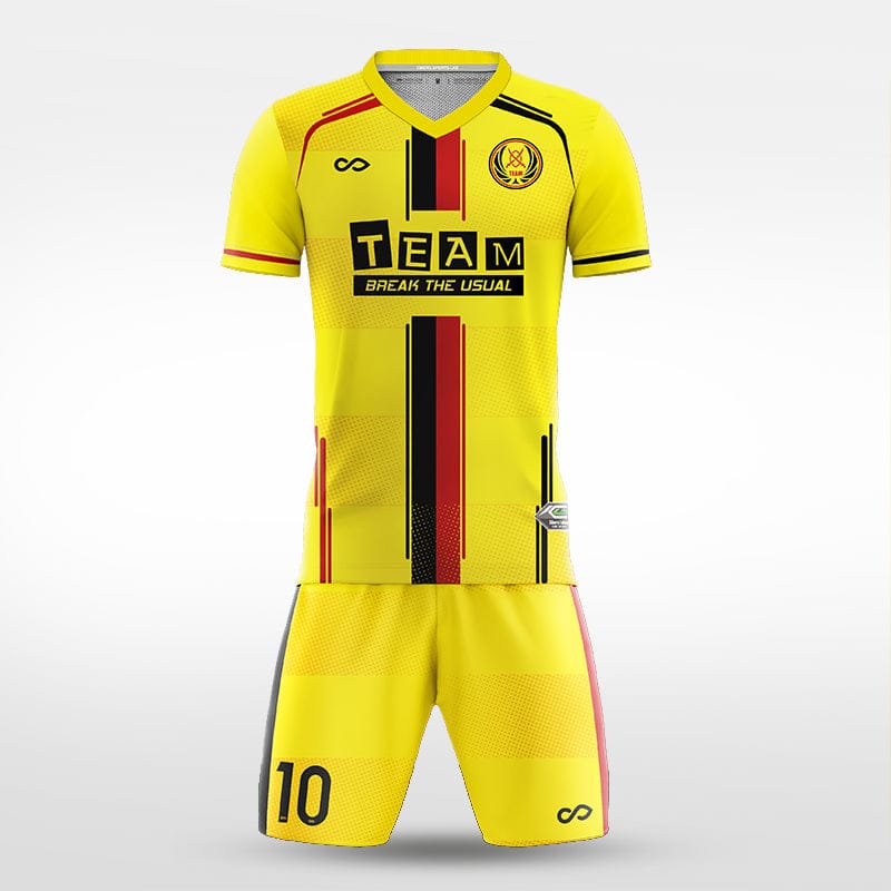 XTeamwear Soccer Uniforms yellow / S Skyward - Custom Soccer Jerseys Kit Sublimated for Team -WS204GCTT3